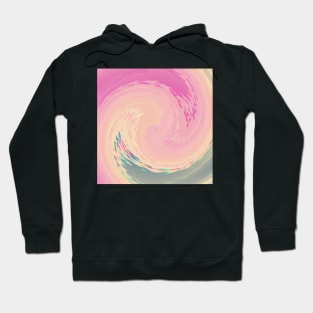 Swirl Of Soft Colors Lines Hoodie